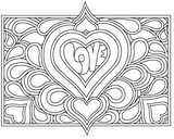 Download, print, color-in, colour-in Page 19 - Love and tears